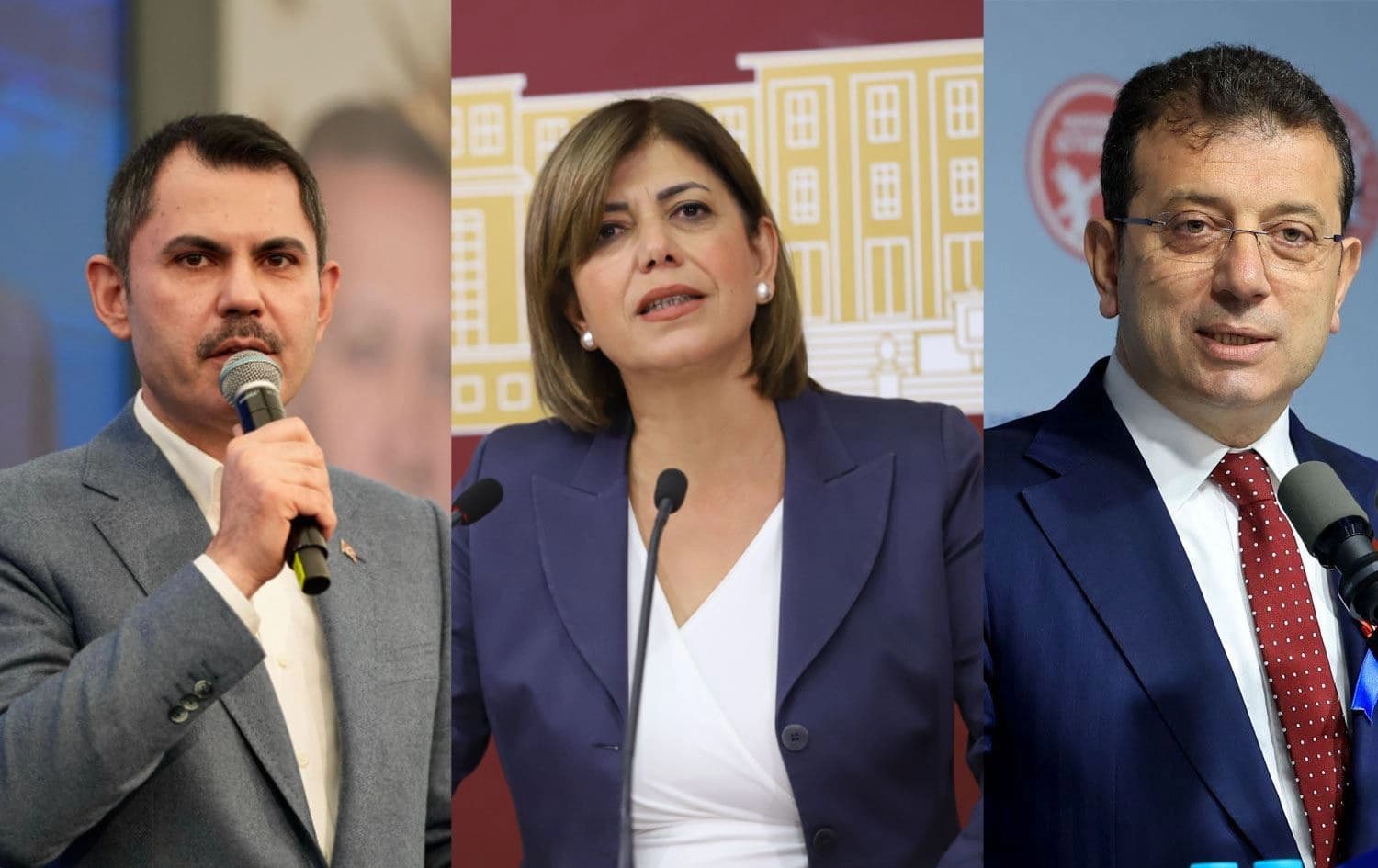 Murat Kurum, Meral Danış Beştaş, Ekrem İmamoğlu