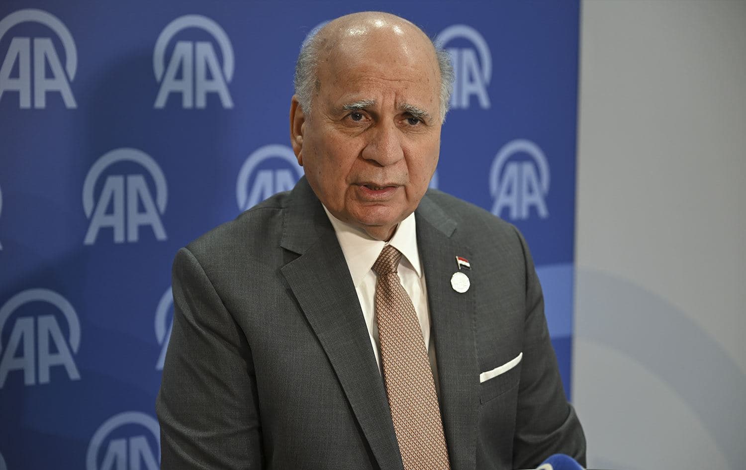 Irak Dışişleri Bakanı Fuad Hüseyin / Foto: AA