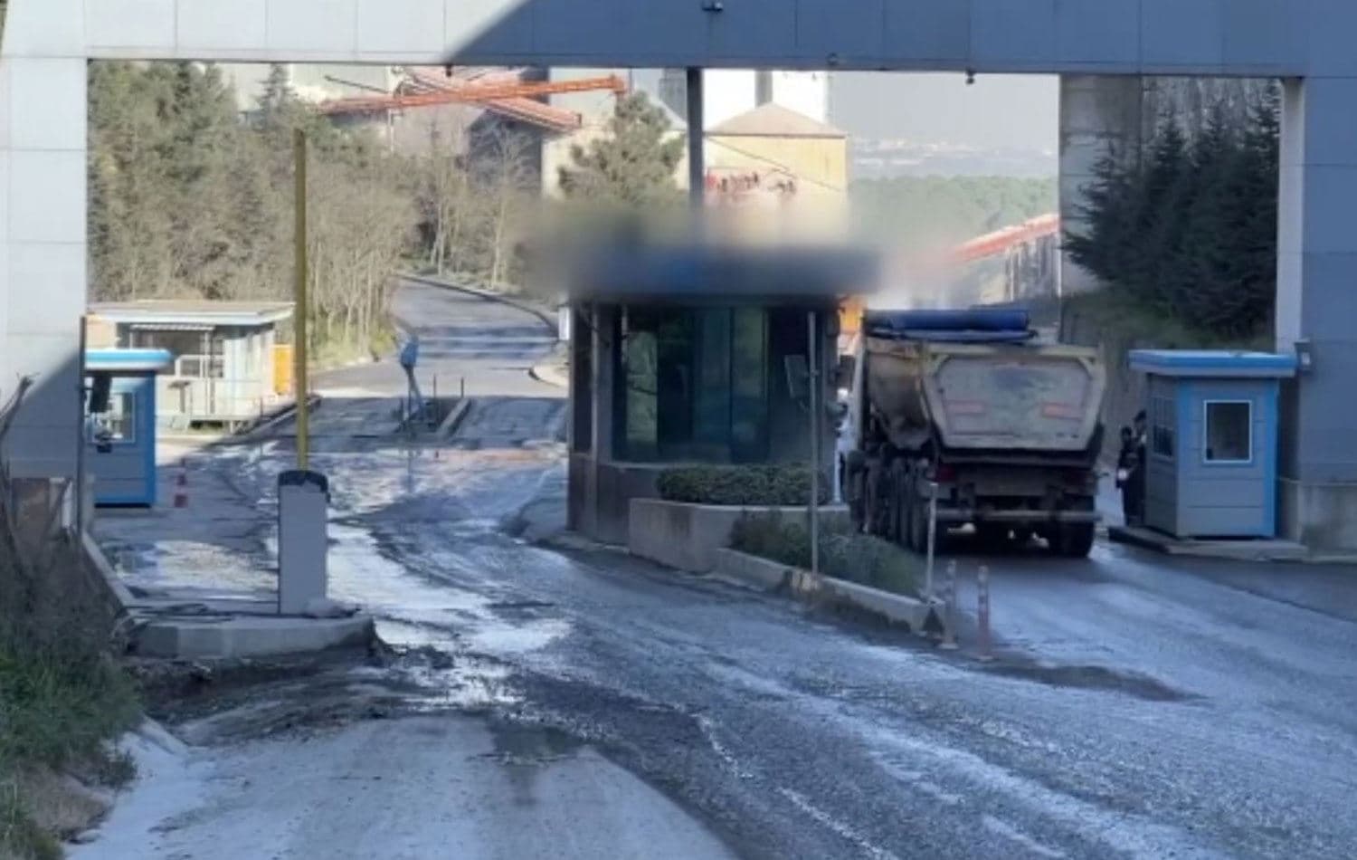Olay yeri / Video alıntısı / AA
