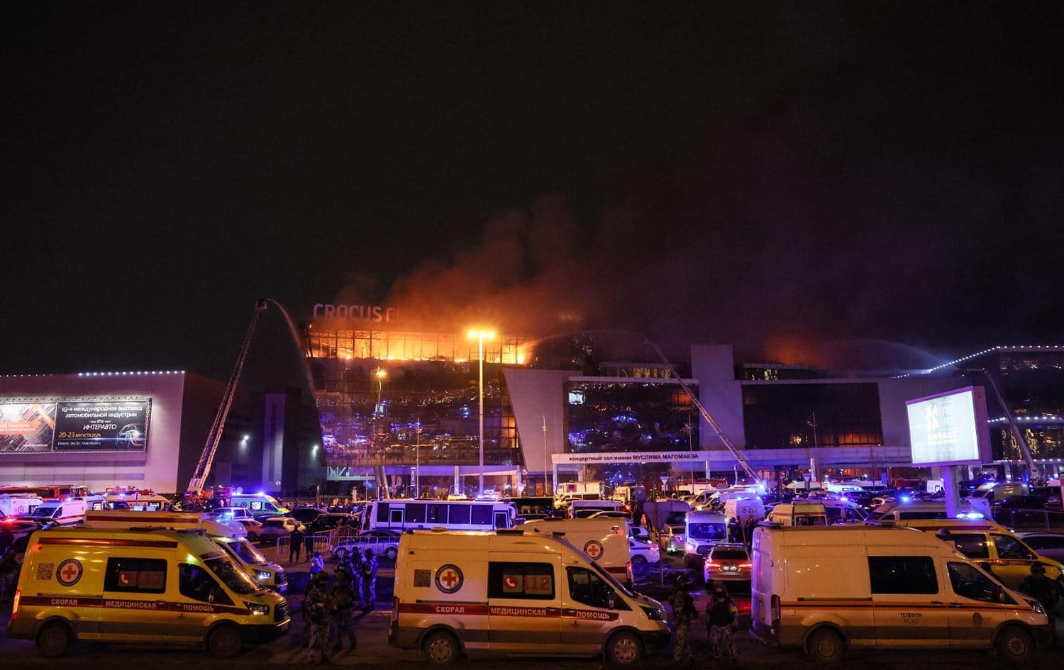 Moskova saldırısı Foto: AFP