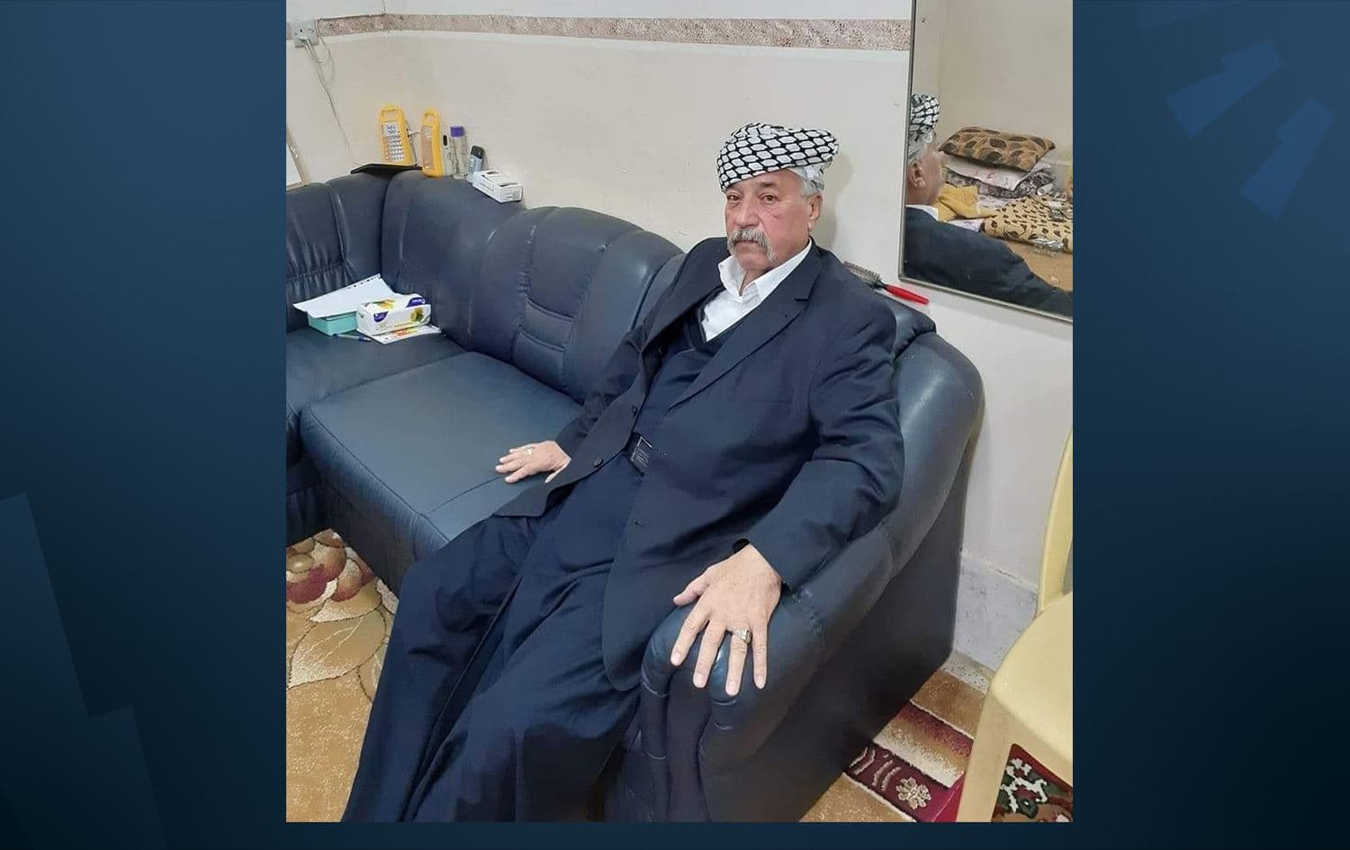  Hussein Aloush, leader of the Turkmen tribe Bayat. Photo: file/submitted 