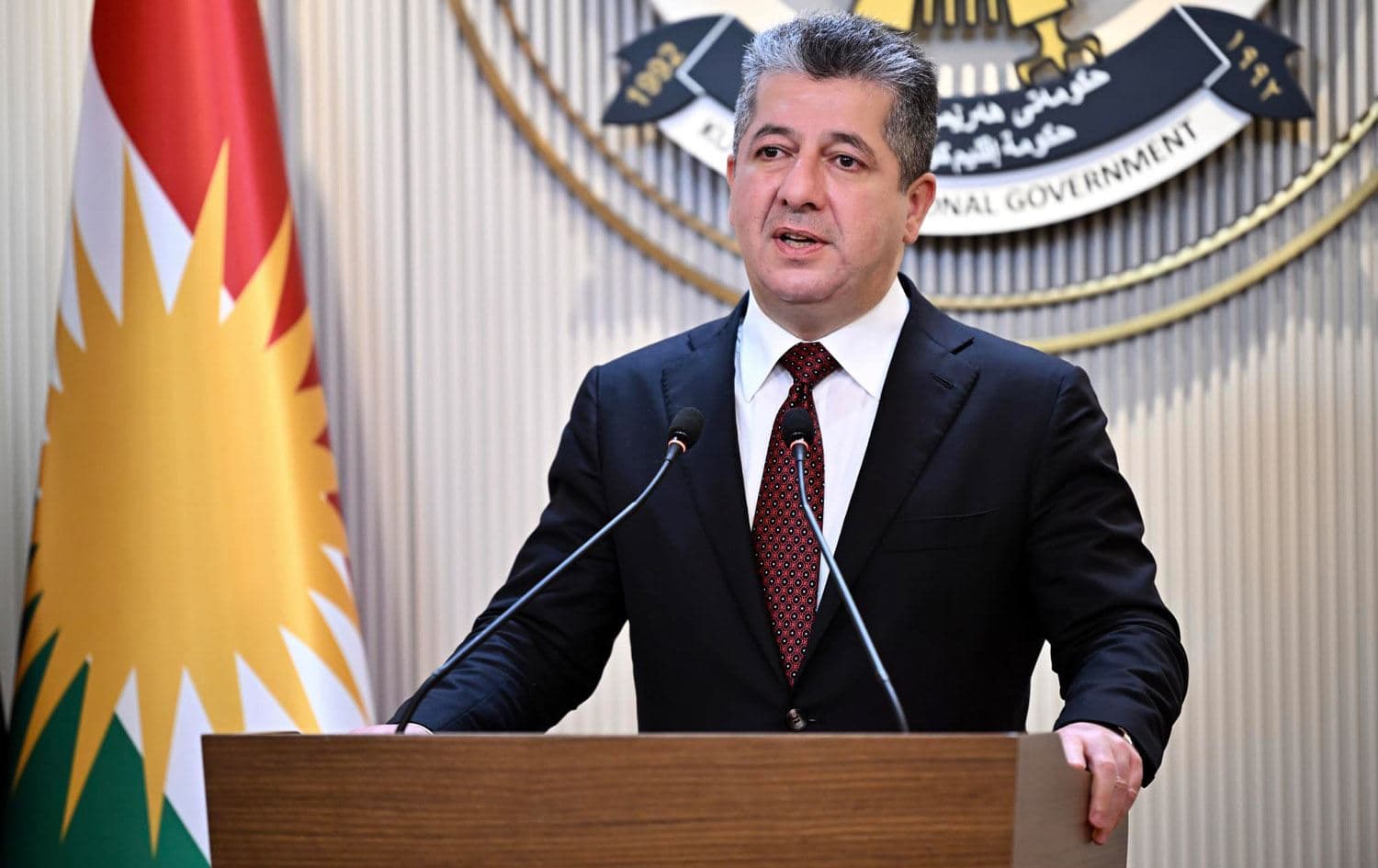 Kurdistan Region Prime Minister Masrour Barzani. Photo: KRG