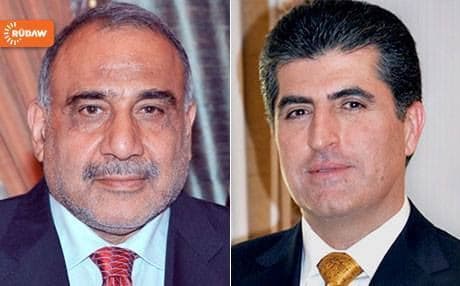 Iraq Minister of Oil Adil Abdul-Madhi met with Kurdish Prime Minister Nechervan Barzani on Thursday. 