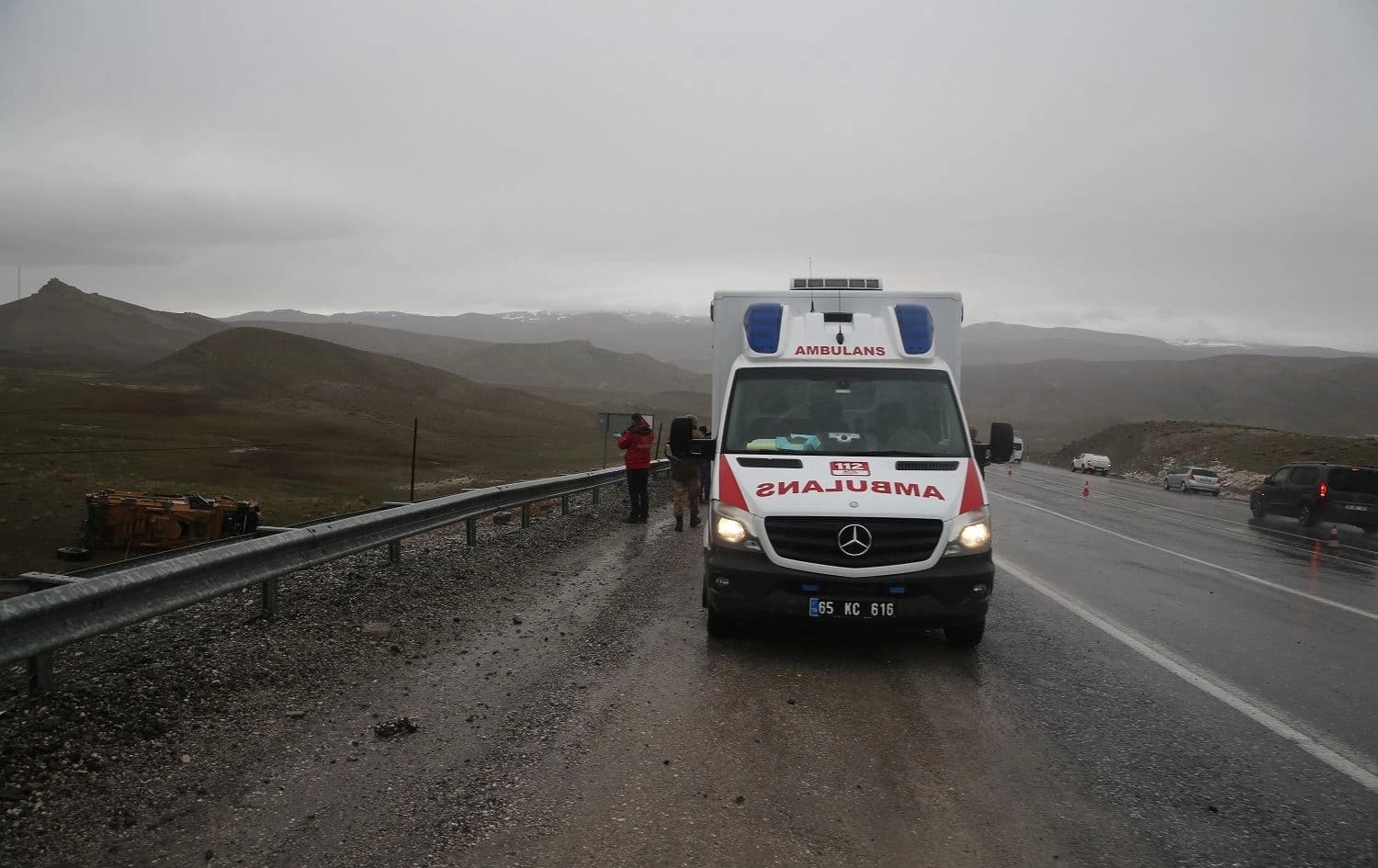 Li Wanê wesayîta leşkerî wergeriya / Wêne: AA