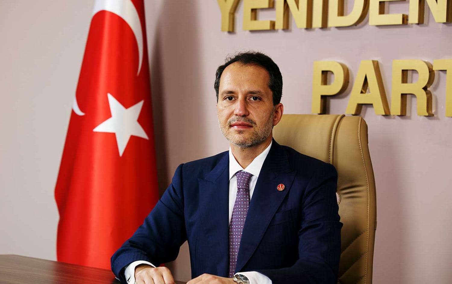 Yeniden Refah Partisi Genel Başkanı Fatih Erbakan