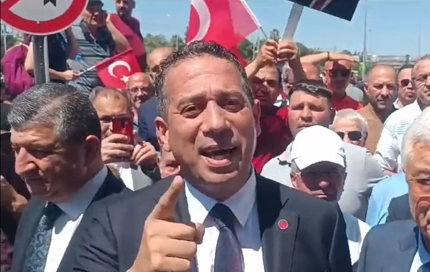 CHP Grup Başkanvekili Ali Mahir Başarır açıklama yaptı. / ANKA