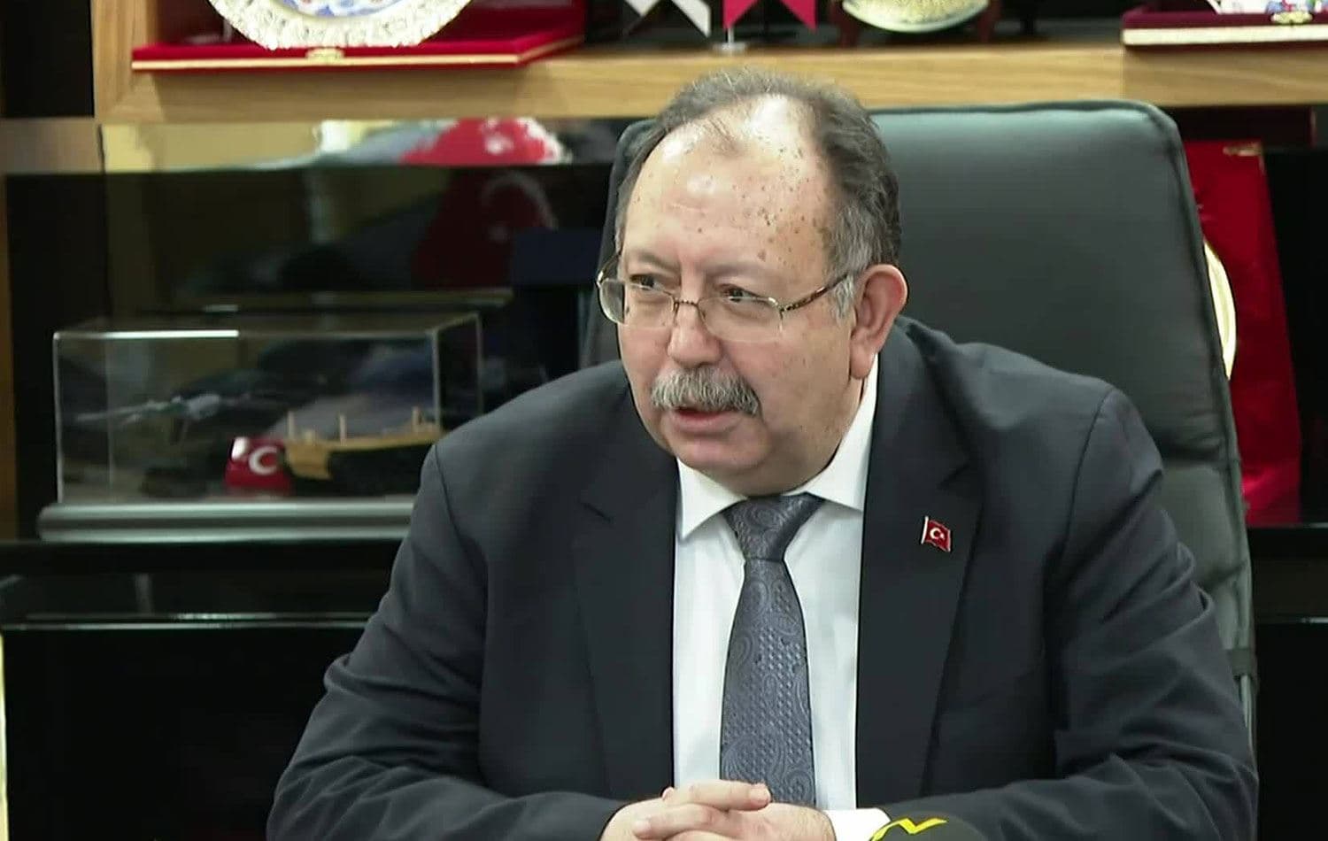  YSK Başkanı Ahmet Yener / ANKA