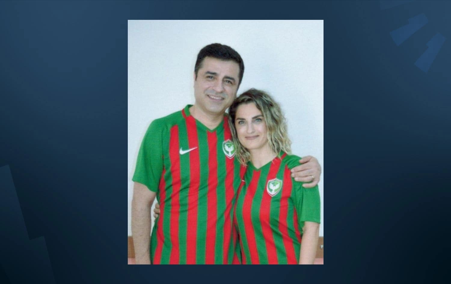 Selahattîn Demîrtaş û hevjîna wî Başak Demîrtşa/Wêne: Selahatîn Demîrtaş
