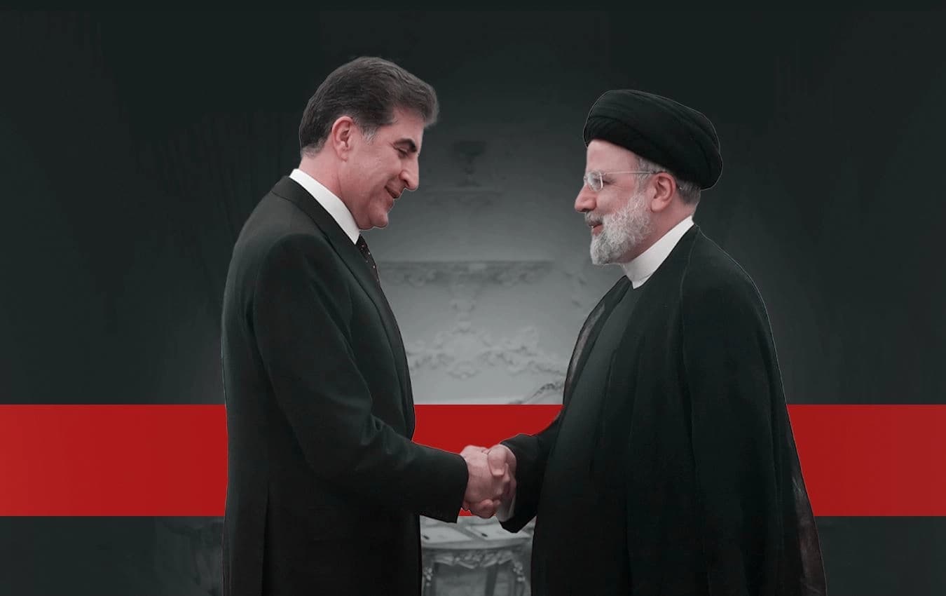  نێچیرڤان بارزانی و ئیبراهیم رەئیسی