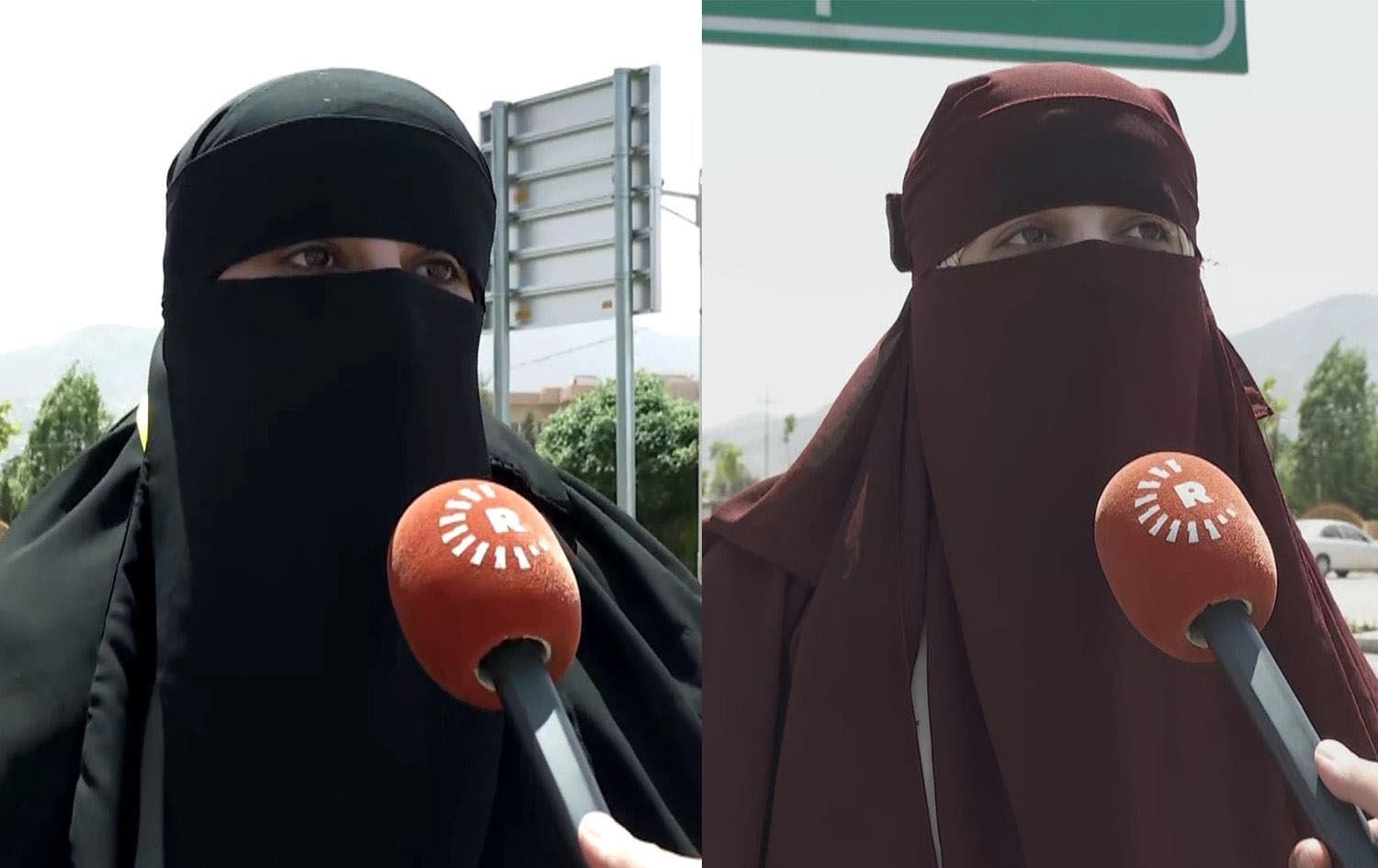 The two students that were barred from writing exam in University of Zakho speaking to Rudaw on May 12, 2024. Photo: Rudaw