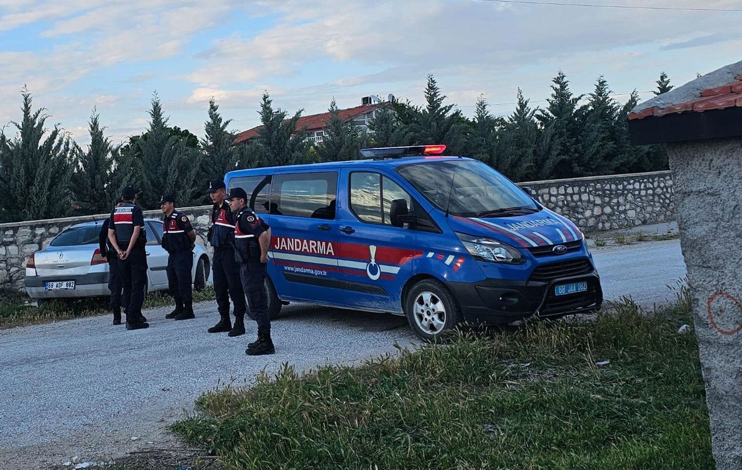 Olay erine jandarma ekipleri gitti / AA