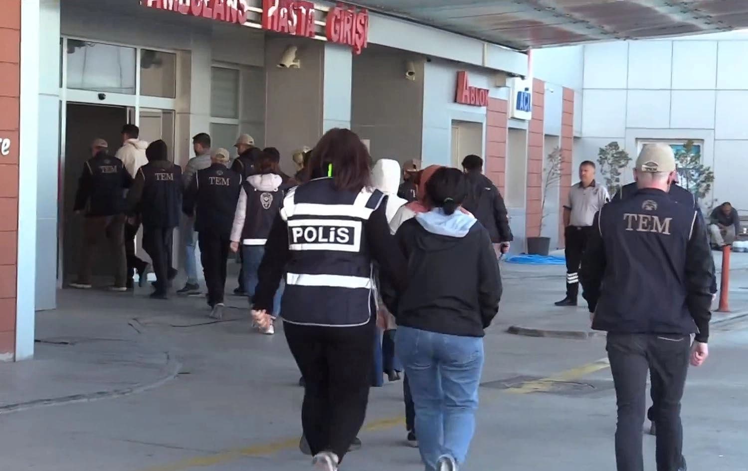 Turkish police arresting individuals suspected of ties with Gulen movement on May 14, 2024. Photo: Screengrab/Turkish interior ministry