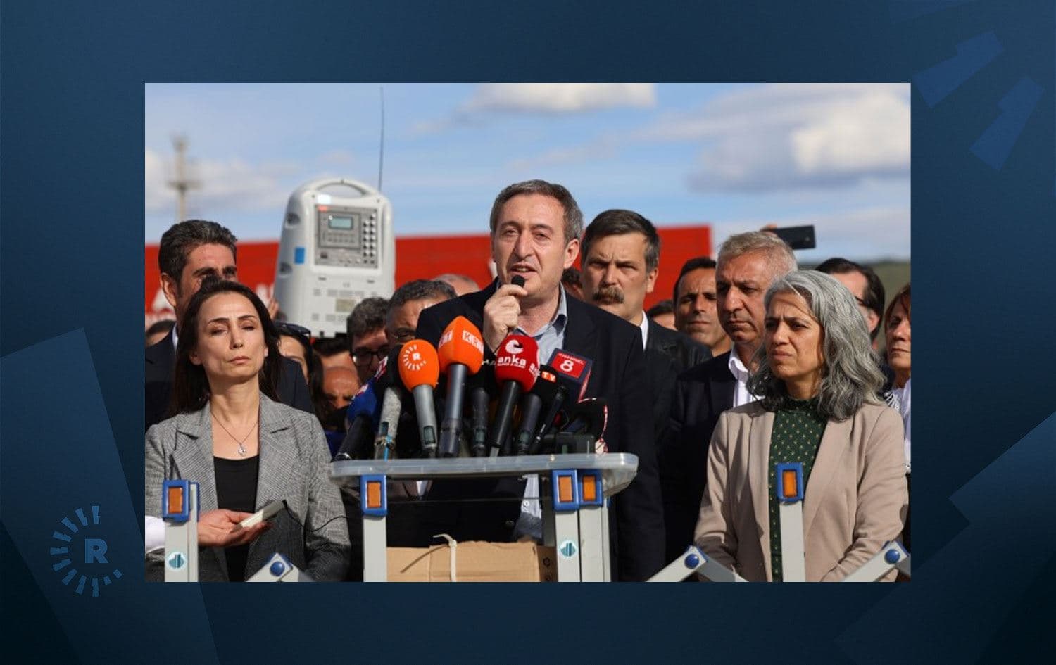 Basın açıklamasından kare