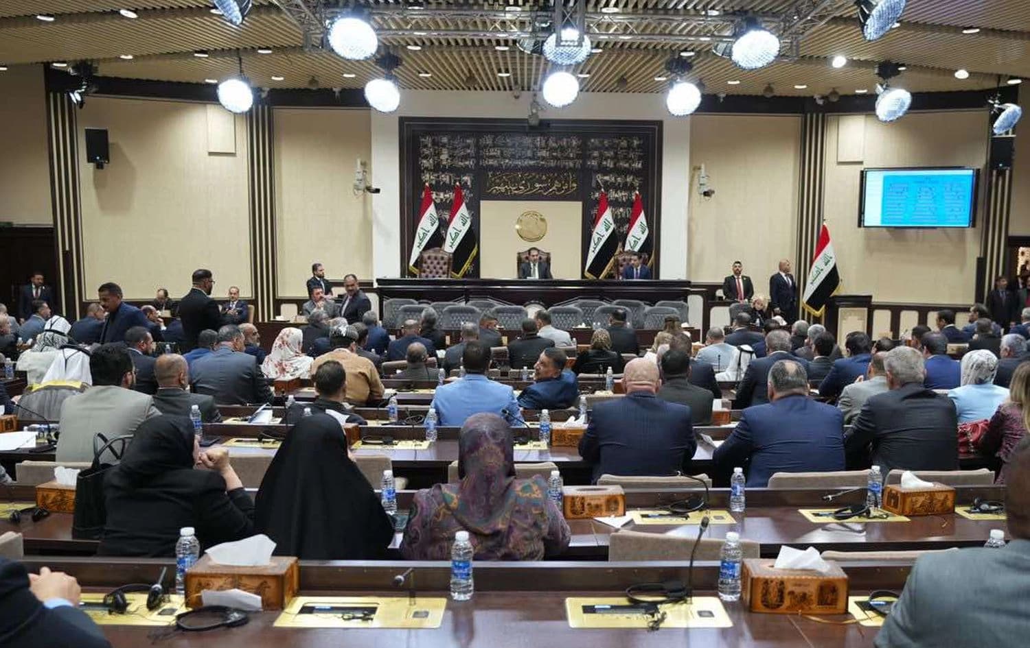 دیمەنێکی ئەمرۆی پەرلەمانی عێراق، وێنە: هەڵکەوت عەزیز - رووداو 