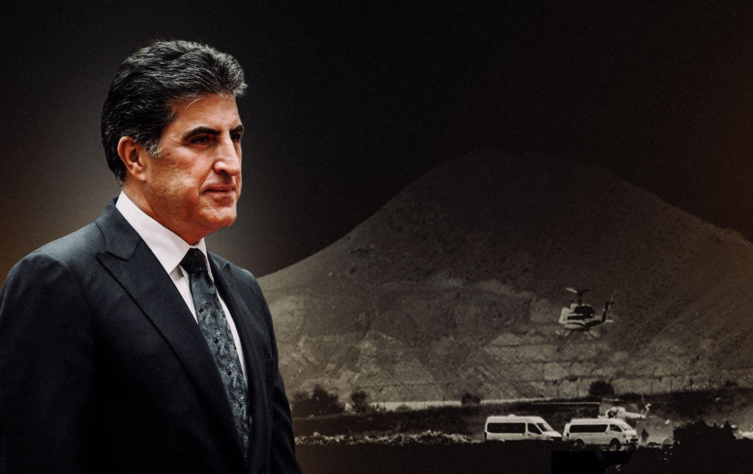 Kurdistanê Nêçîrvan Barzanî li ser hesabê xwe yê Xê li ser bûyera hêlîkoptera Serokkomarê Îranê peyamek belav kir