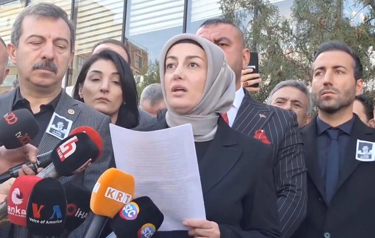 Sinan Ateş'in eşi Ayşe Ateş / ANKA