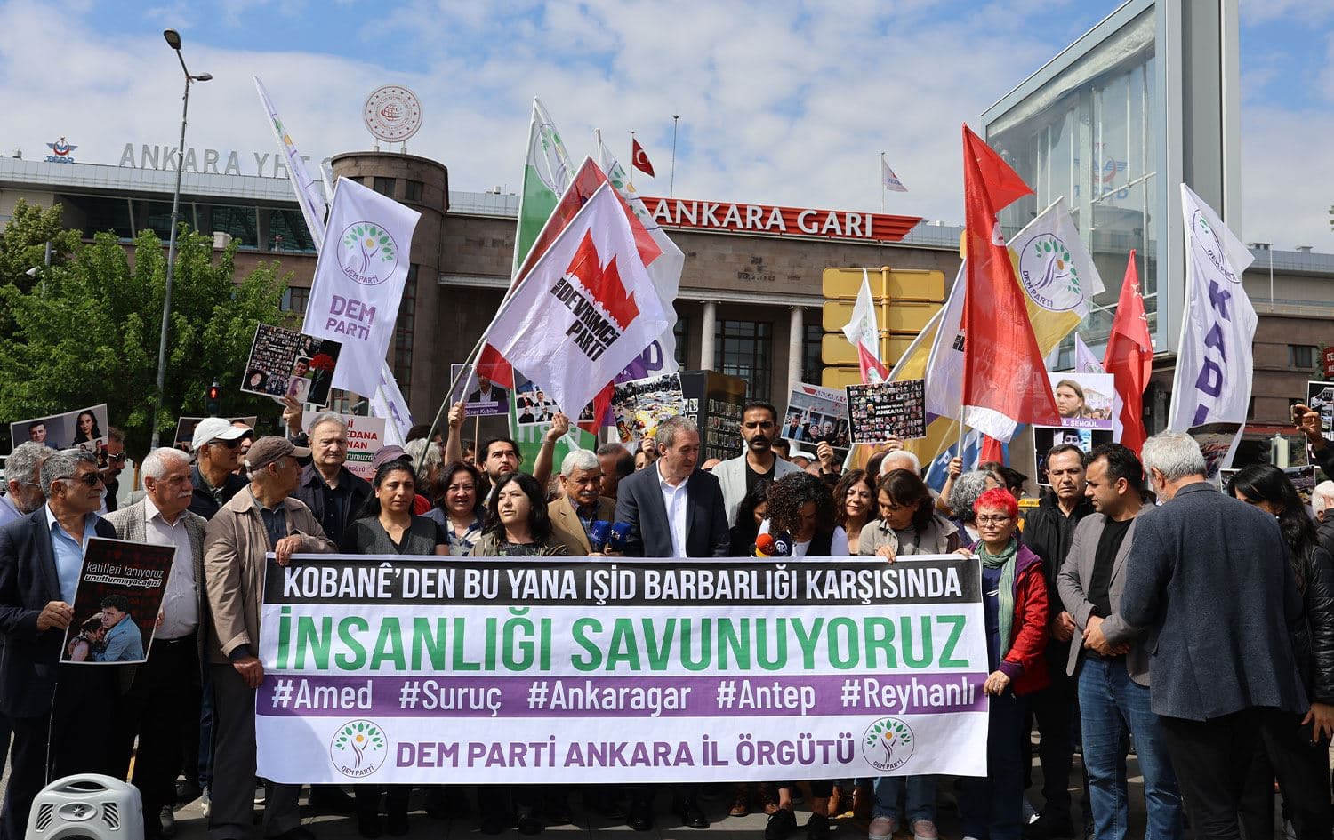 Basın açıklamasından kare 