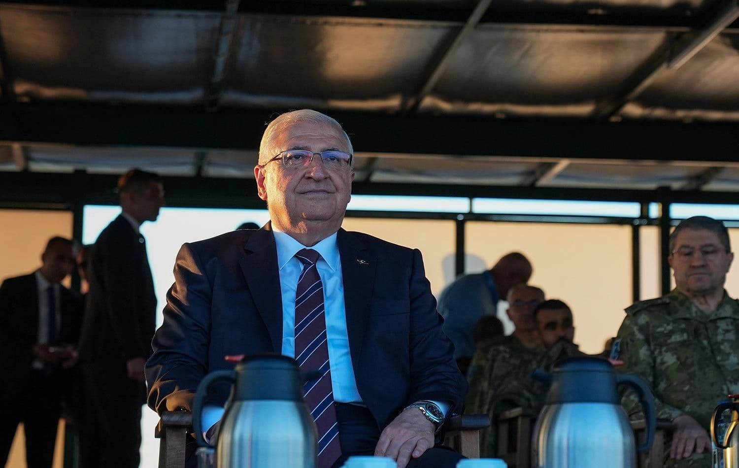 Türkiye Milli Savunma Bakanı Güler EFES-2024 Tatbikatı'nı izledi. / AA