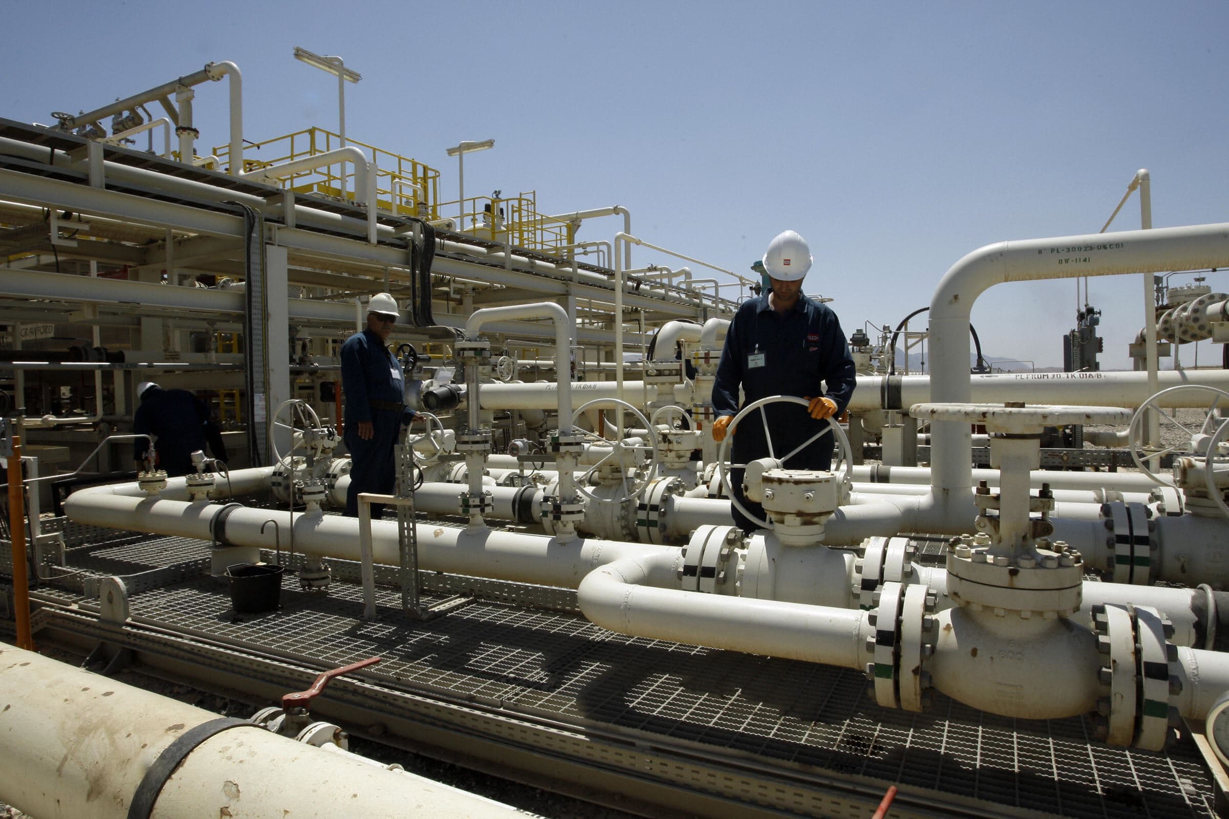An oil refinery in the Kurdistan Region. Photo: AFP/file 