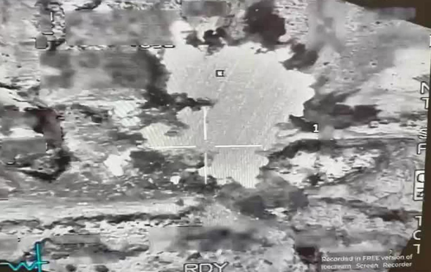 Iraqi airstrikes target ISIS hideouts in eastern Salahaddin. Photo: Iraqi security media cell/Facebook