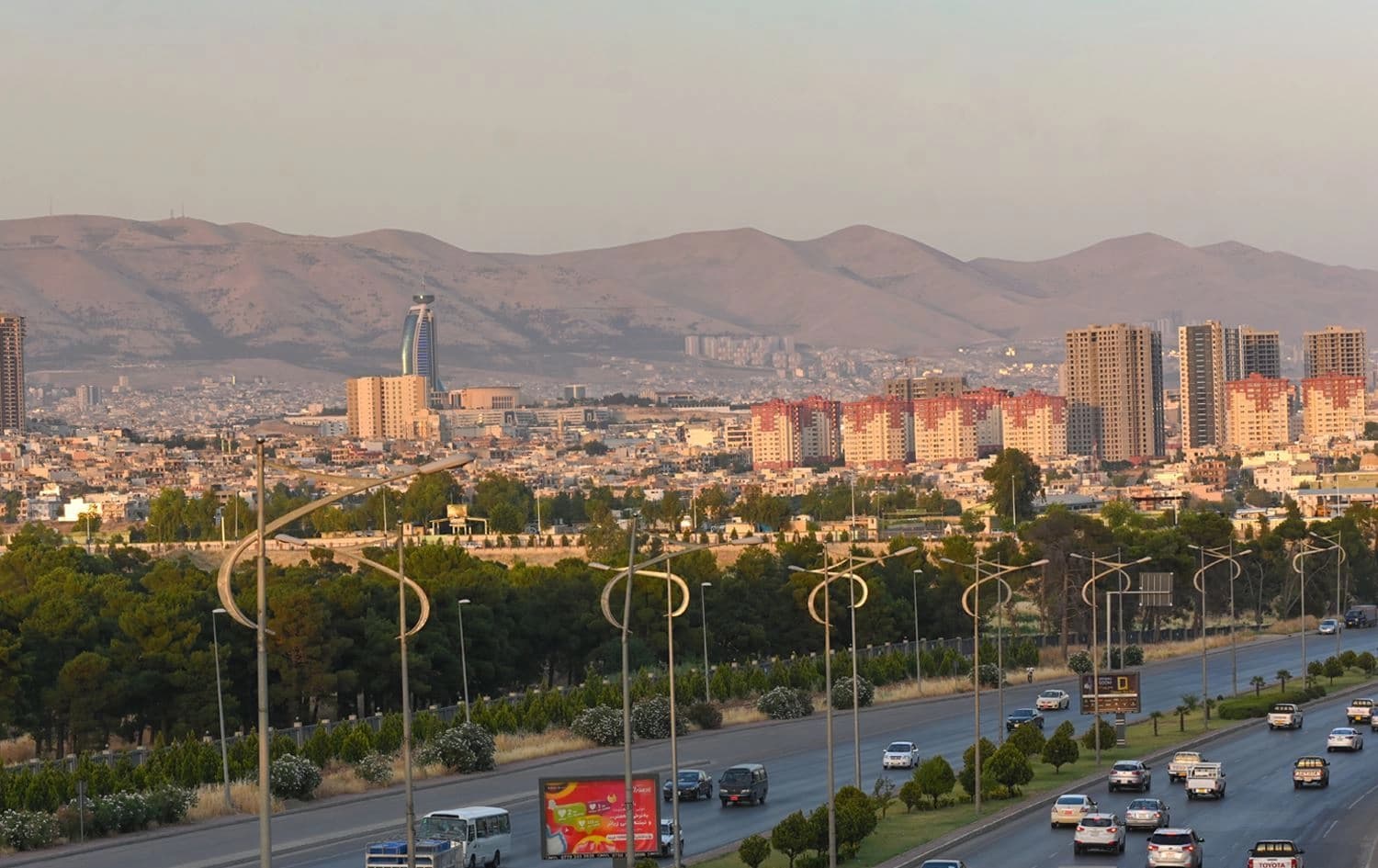 دیمەنێکی شاری سلێمانی. وێنە: بڵند تاهیر - رووداو