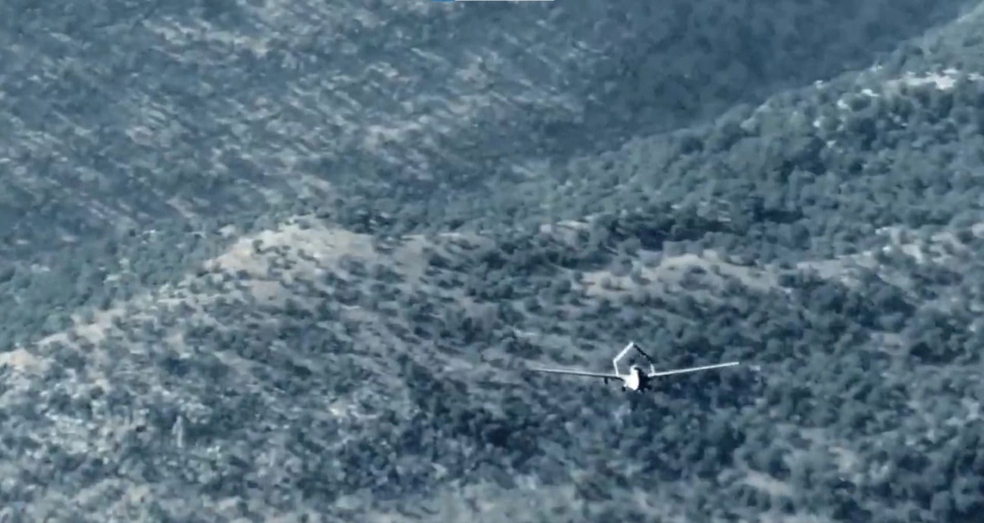 Turkish drone flying in the skies of Kurdistan Region. Photo: Turkish defence ministry/file 