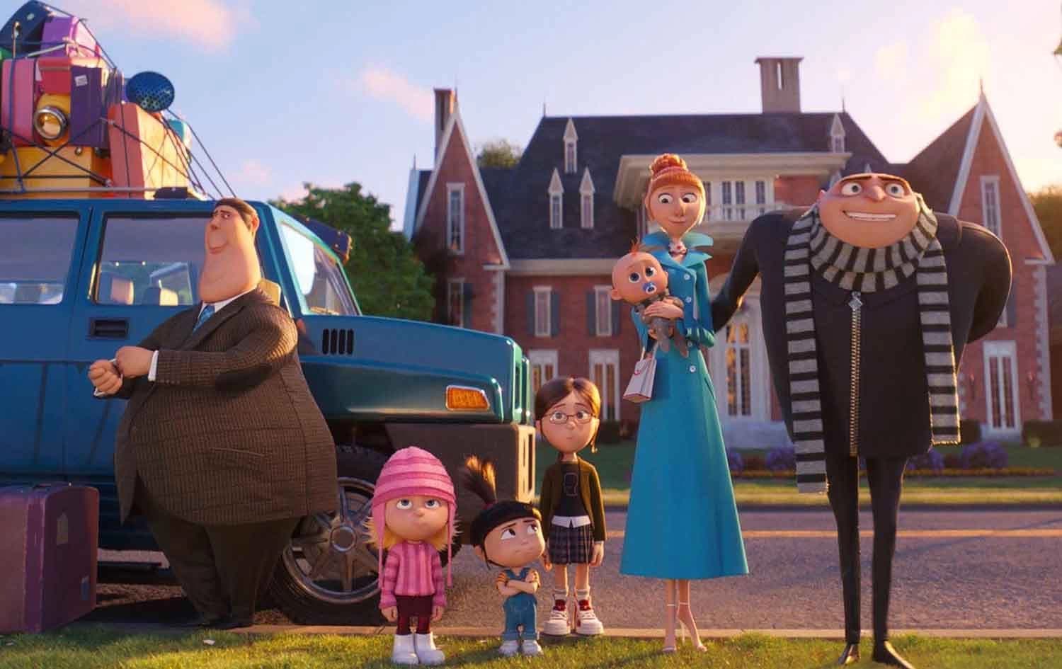 دیمەنێک لە فیلمی  "Despicable Me 4"