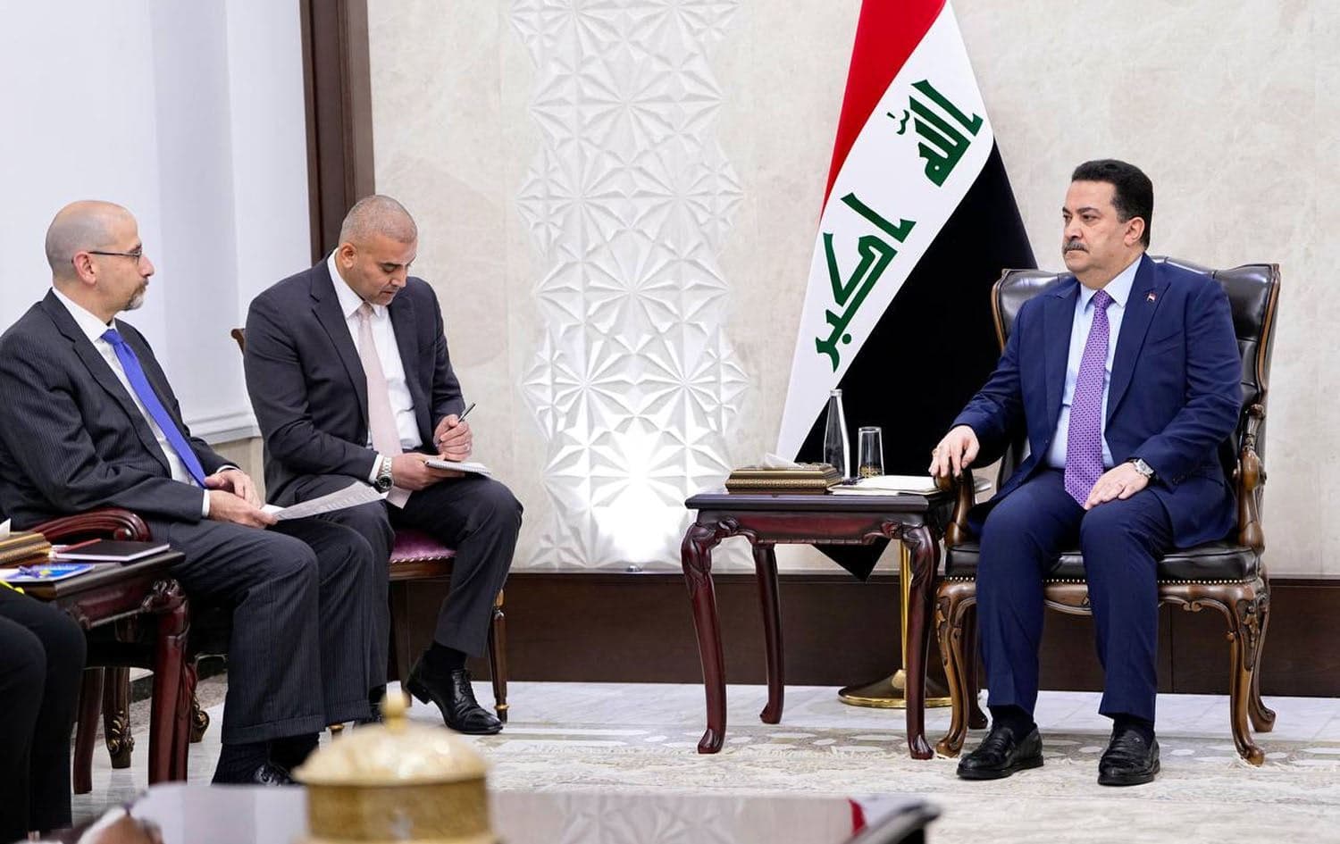 Başbakan Sudani ve üst düzey ABD yetkilileri koalisyonun Irak'tan çekilmesini görüştü. / Foto: Irak Başbakanlık Ofisi