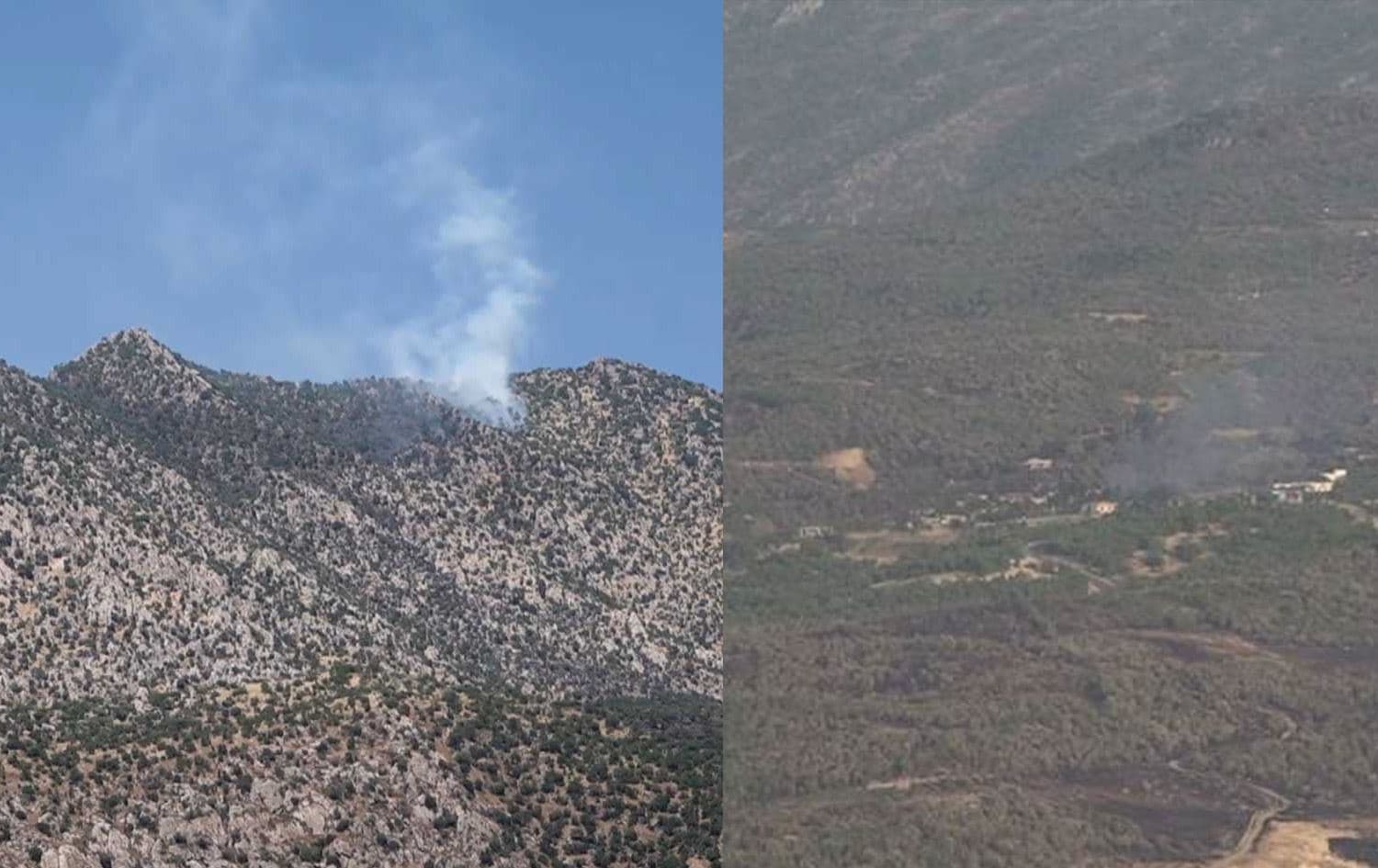 Dîmenên 2 bomberanênên cuda li herêma Dihokê \ Wêne Arşîv