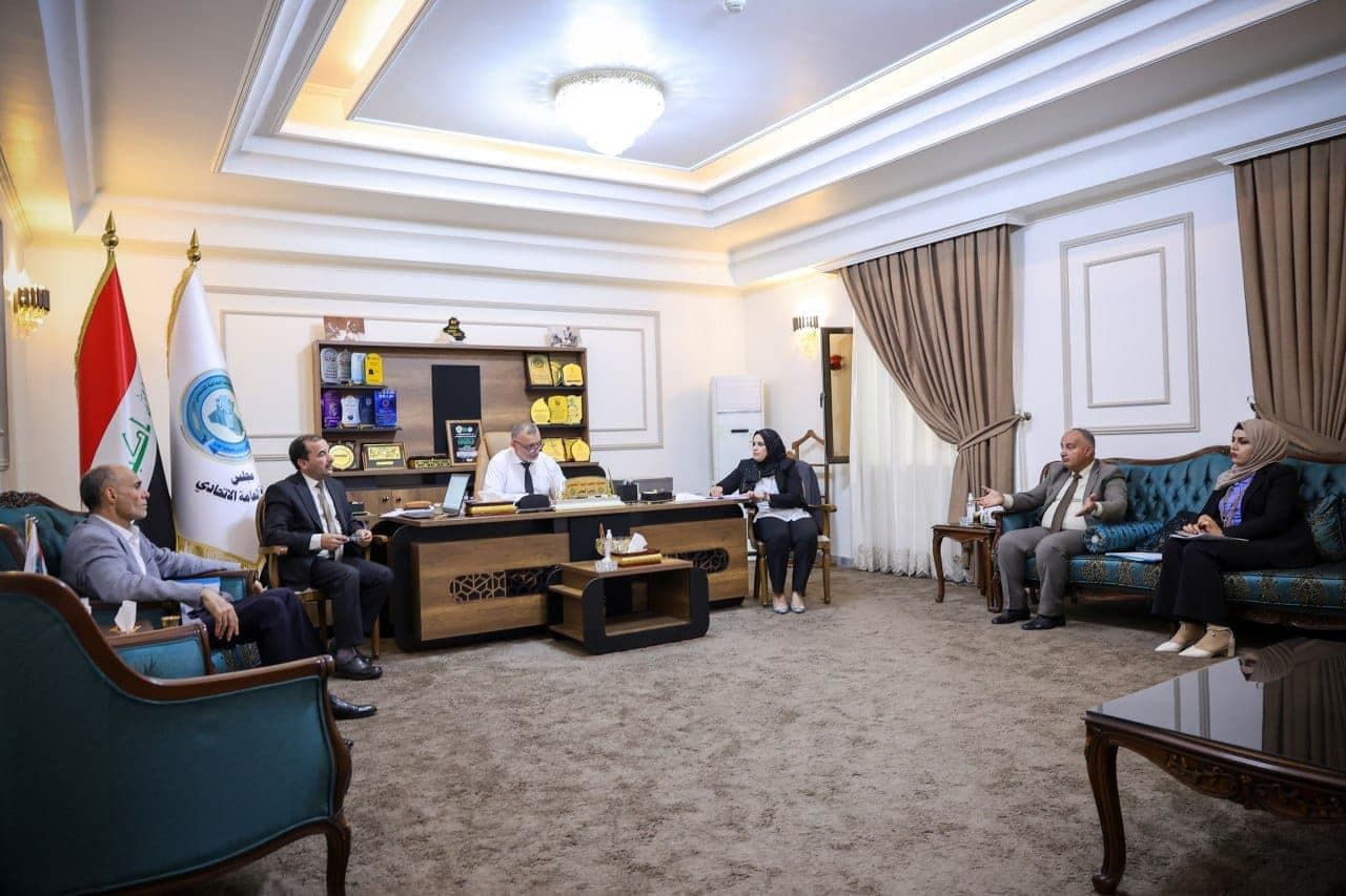 Trilateral meeting between Iraqi prime minister’s office, the public service council, and the Ministry of Higher Education and Scientific Research on July 18, 2024. Photo: Facebook