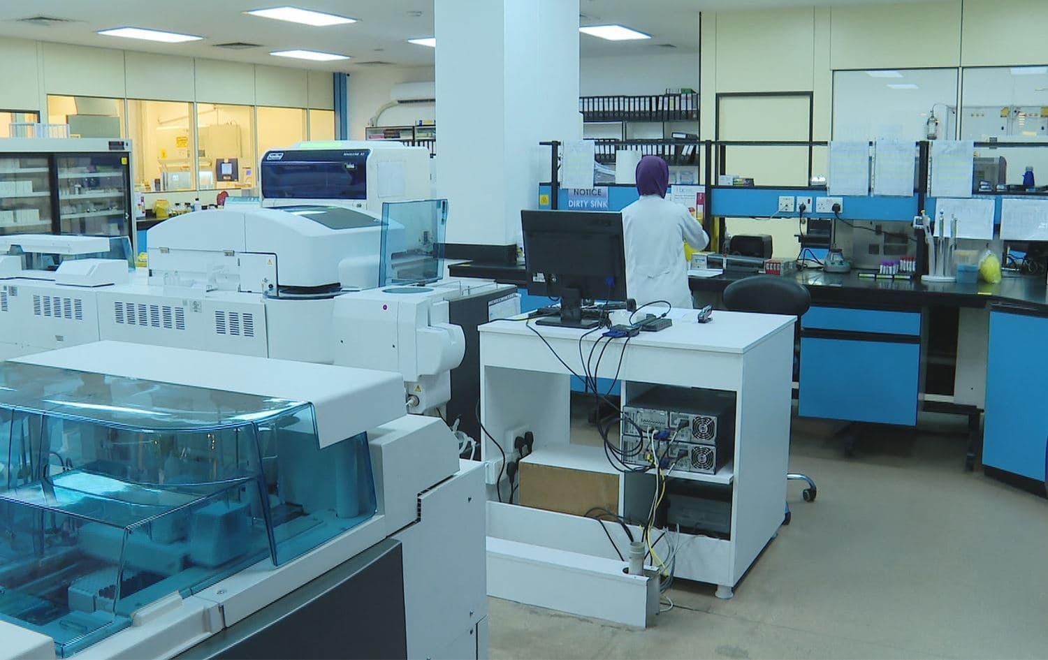 A medical laboratory in Erbil on July 16, 2024. Photo: Rudaw