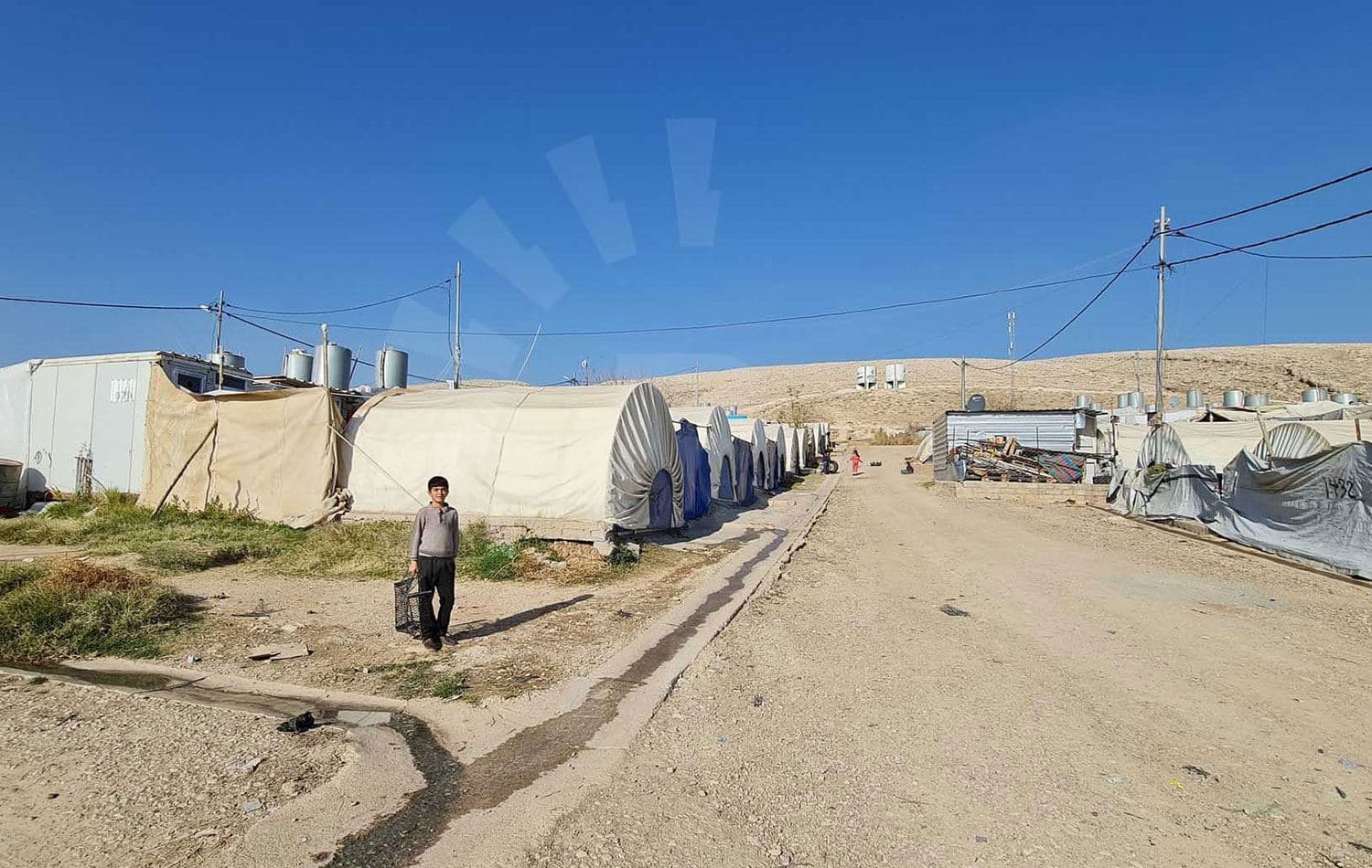Duhok'taki bir mülteci kampı. / Foto: Bilind Tahir / Rûdaw