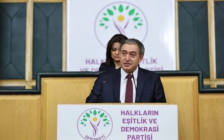Hevserokê DEM Partiyê Tuncer Bakirhan/Wêne: DEM Partî
