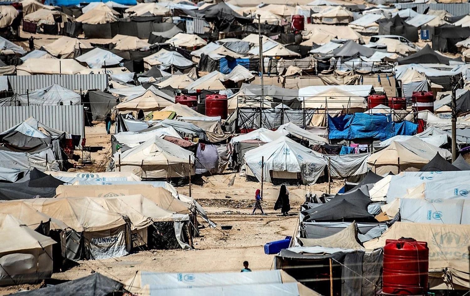 The al-Hol camp in northeast Syria. Photo: Delil Souleiman/AFP