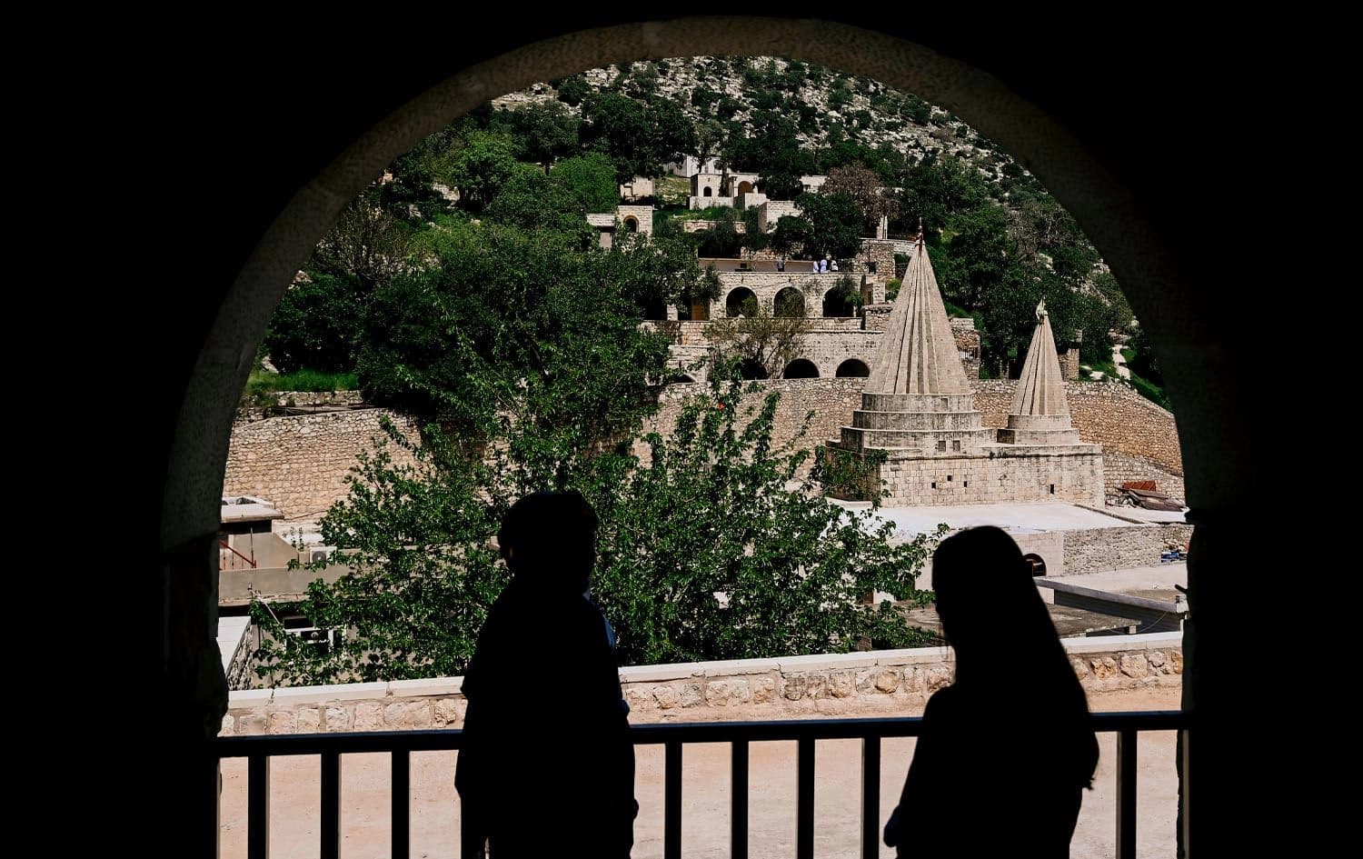 Yazidi New Year at the holy Temple of Lalish on April 16, 2024. Photo: Rudaw/Bilind T. Abdullah