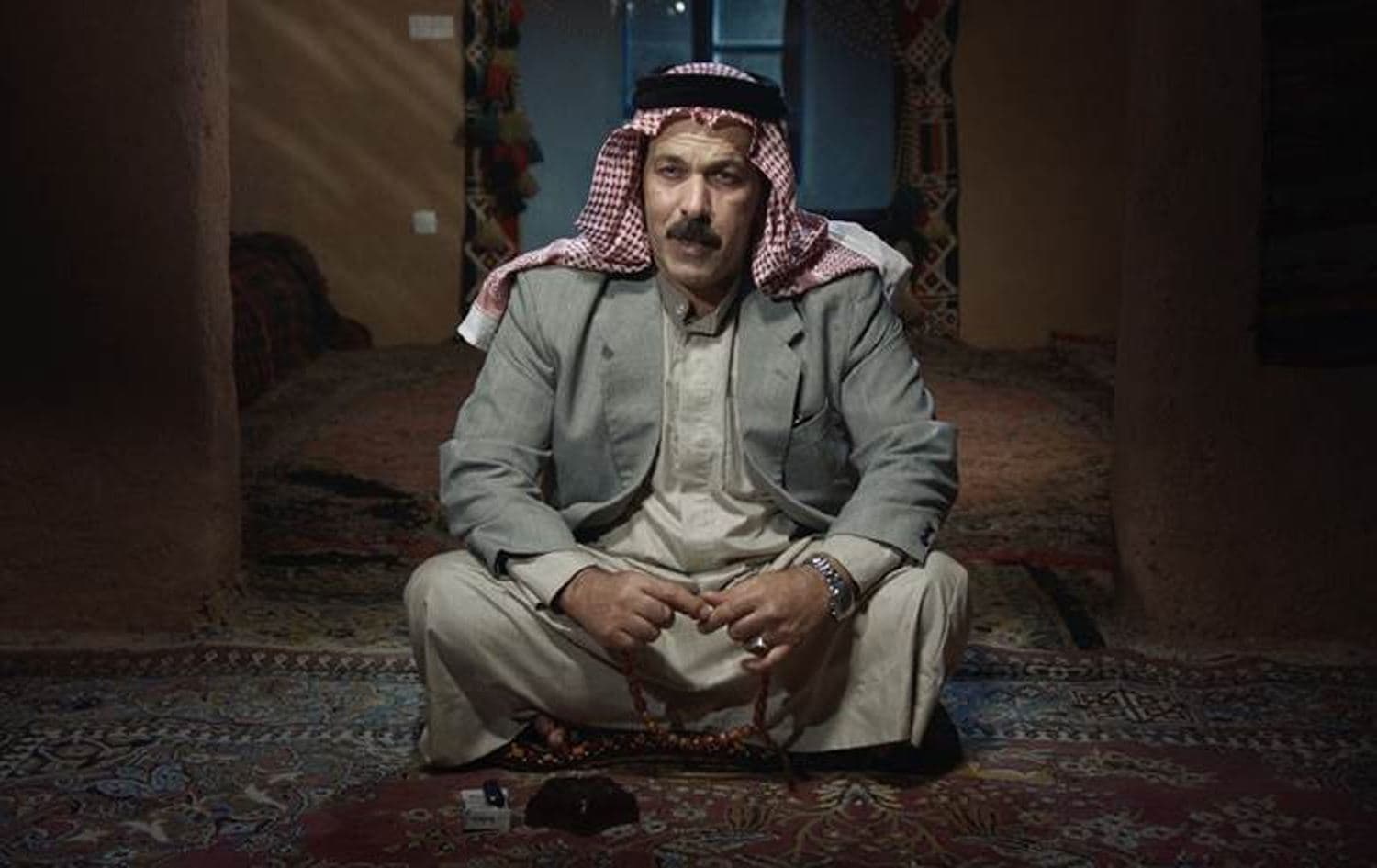 A screengrab from the documentary Hiding Saddam Hussein by Kurdish filmmaker Halkawt Mustafa.