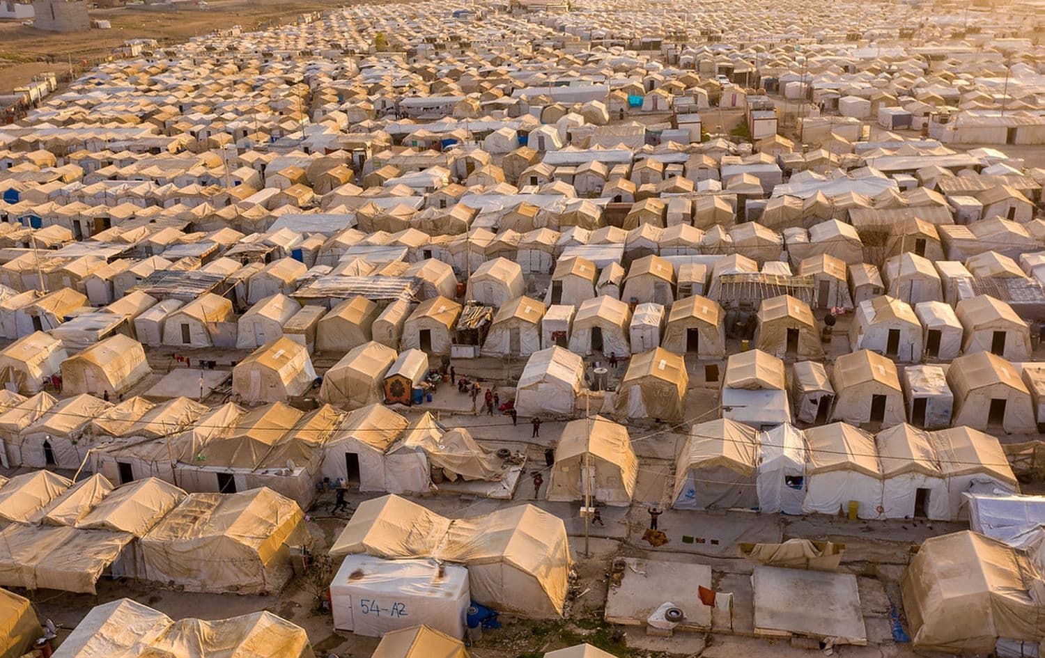 Duhok's Sharia camp. Photo: Bilind T. Abdullah/Rudaw