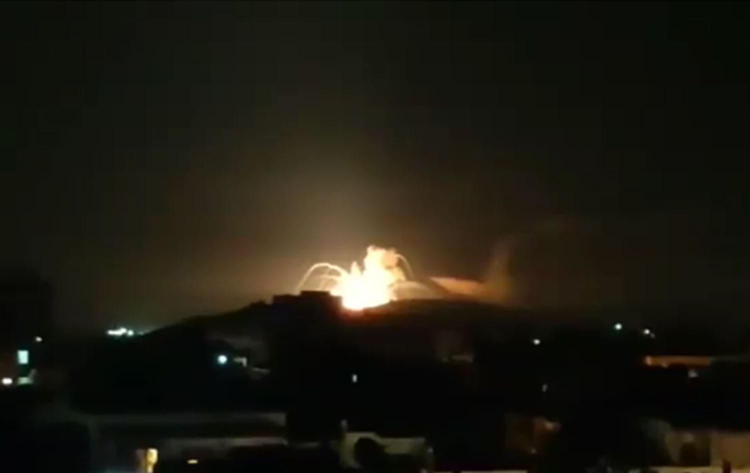 لحظة انفجار