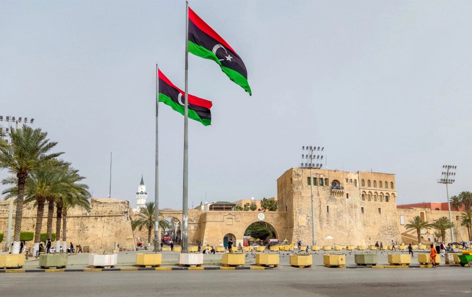 Libya, başkent Trablus'ta hükümet konağı Foto: Getty Image