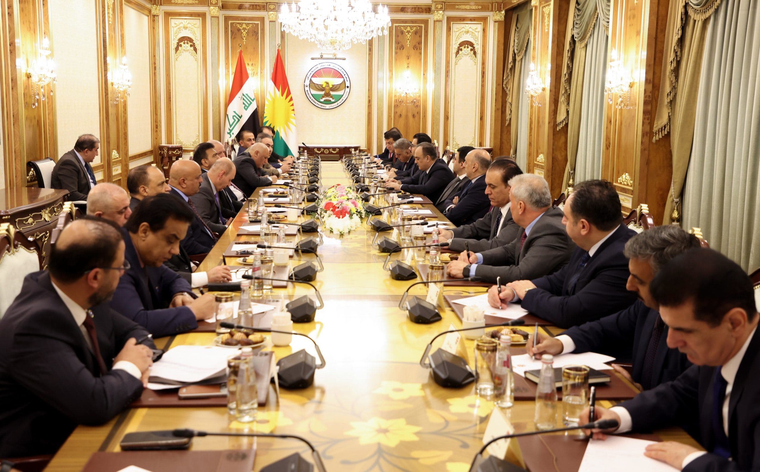 Meeting between the Kurdistan Region Presidency and the IHEC delegation in Erbil on August 14, 2024. Photo: Kurdistan Region Presidency 