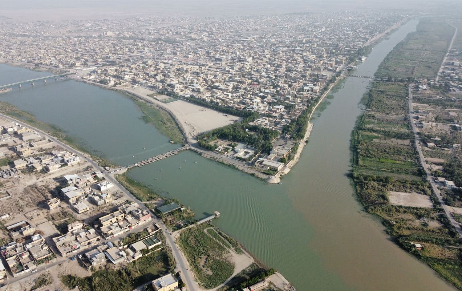 The Shatt al-Arab waterway in Iraq's southernmost Basra province. Photo: Bilind T. Abdullah/Rudaw