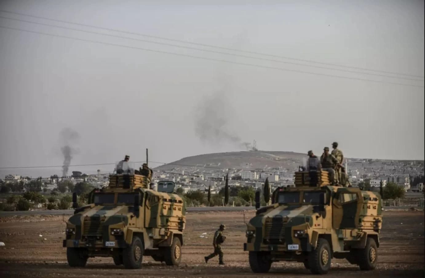 Kobani'den bir kare. / Foto: Arşiv / AFP