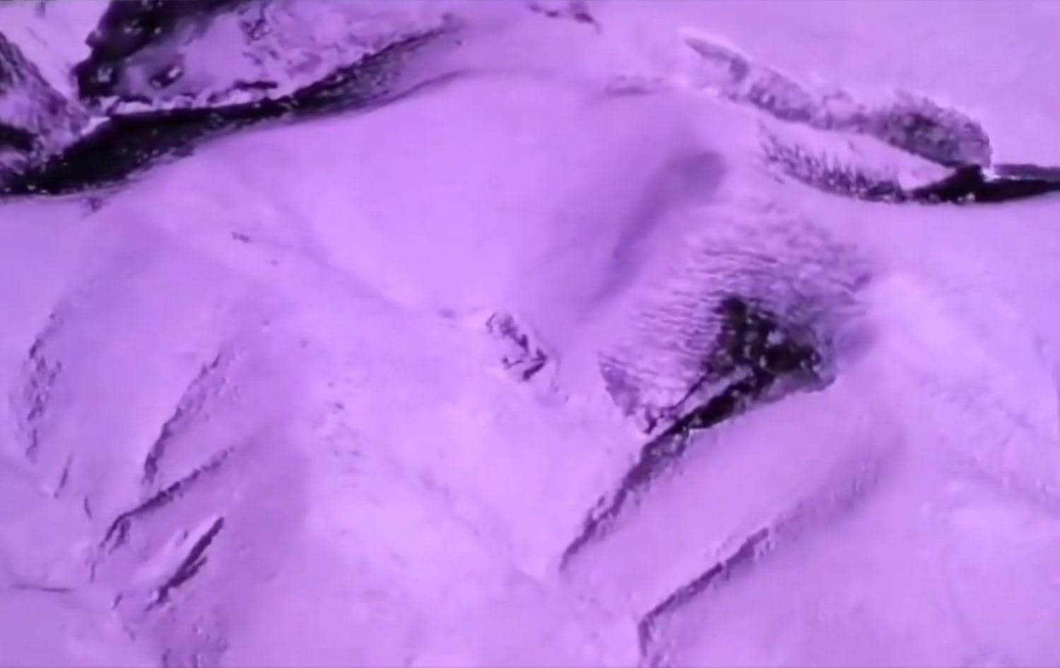 Screengrab from a video published by Iraq's Security Media Cell showing an airstrike on a suspected Islamic State (ISIS) hideout in the Hamrin Mountains in Diyala province, on August 22, 2024. Photo: Security Media Cell