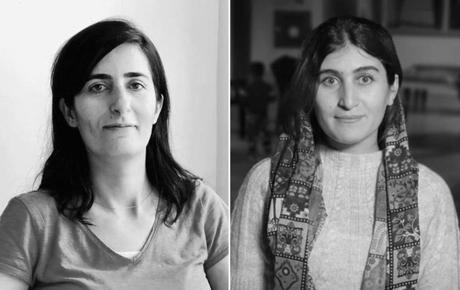 Gulistan Tara (left) and Hero Bahadin (right) were killed in a suspected Turkish airstrike in Sulaimani province on August 23, 2024. Photo: MA