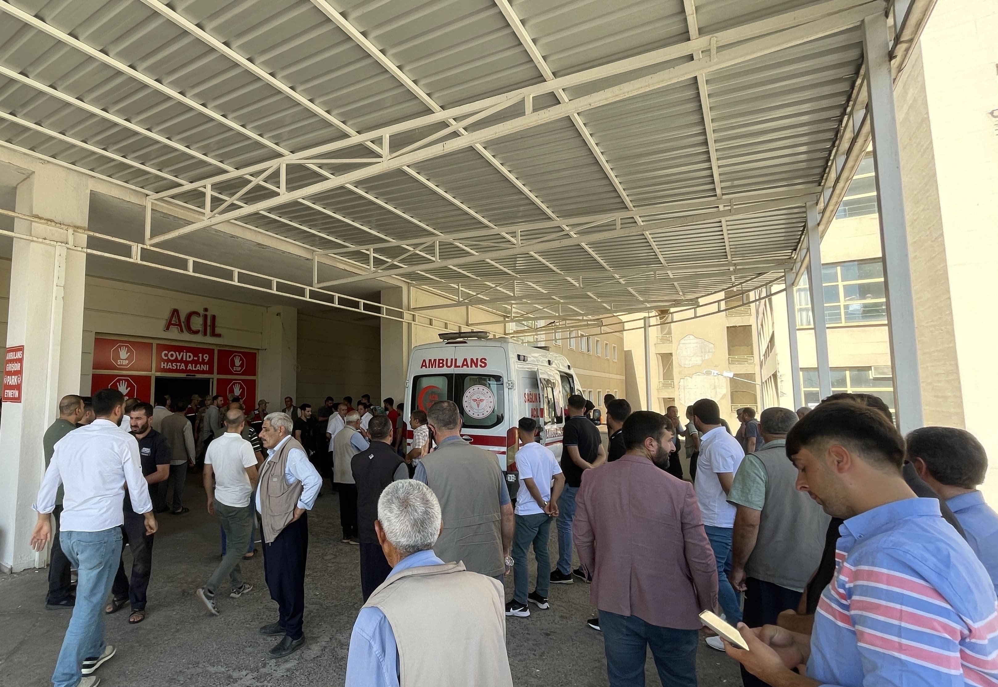بریندارەکان رەوانەی نەخۆشخانە کراون. وێنە: AA