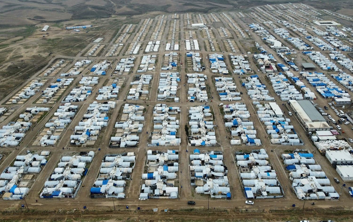An IDP camp in the Duhok province. File photo: Bilind T. Abdullah/Rudaw