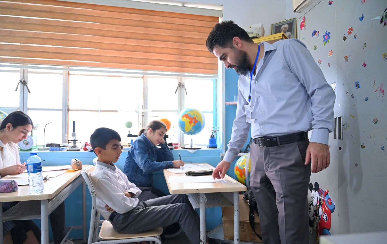 A teacher in a Kurdistan Region school. File photo: Bilind T. Abdullah/Rudaw