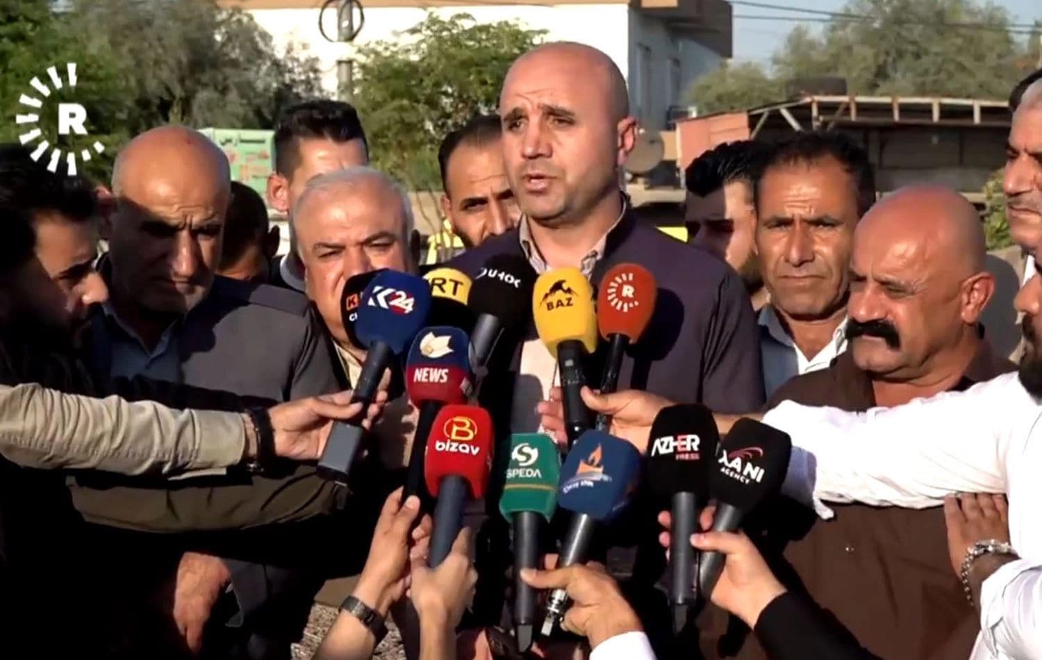 Basil Goran basın mensuplarına açıklamada bulundu