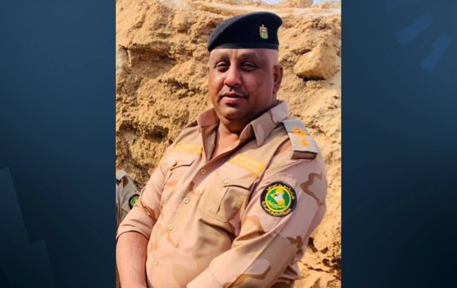 Laith al-Hayali, the Iraqi army officer who was killed in an IED explosion on September 4, 2024. Photo: Iraqi defense ministry