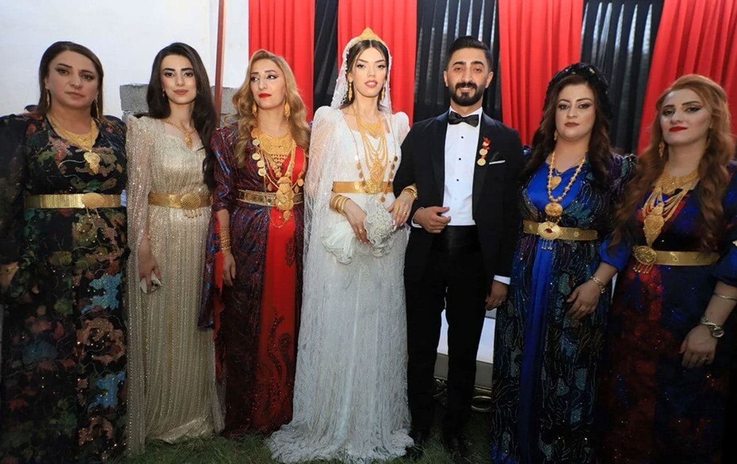Bûk û zava û hinek vexwendî / Wêne: ÎHA